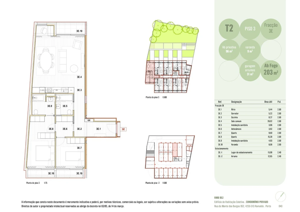 Apartamento T2 para Venda em Ramalde Foto 8