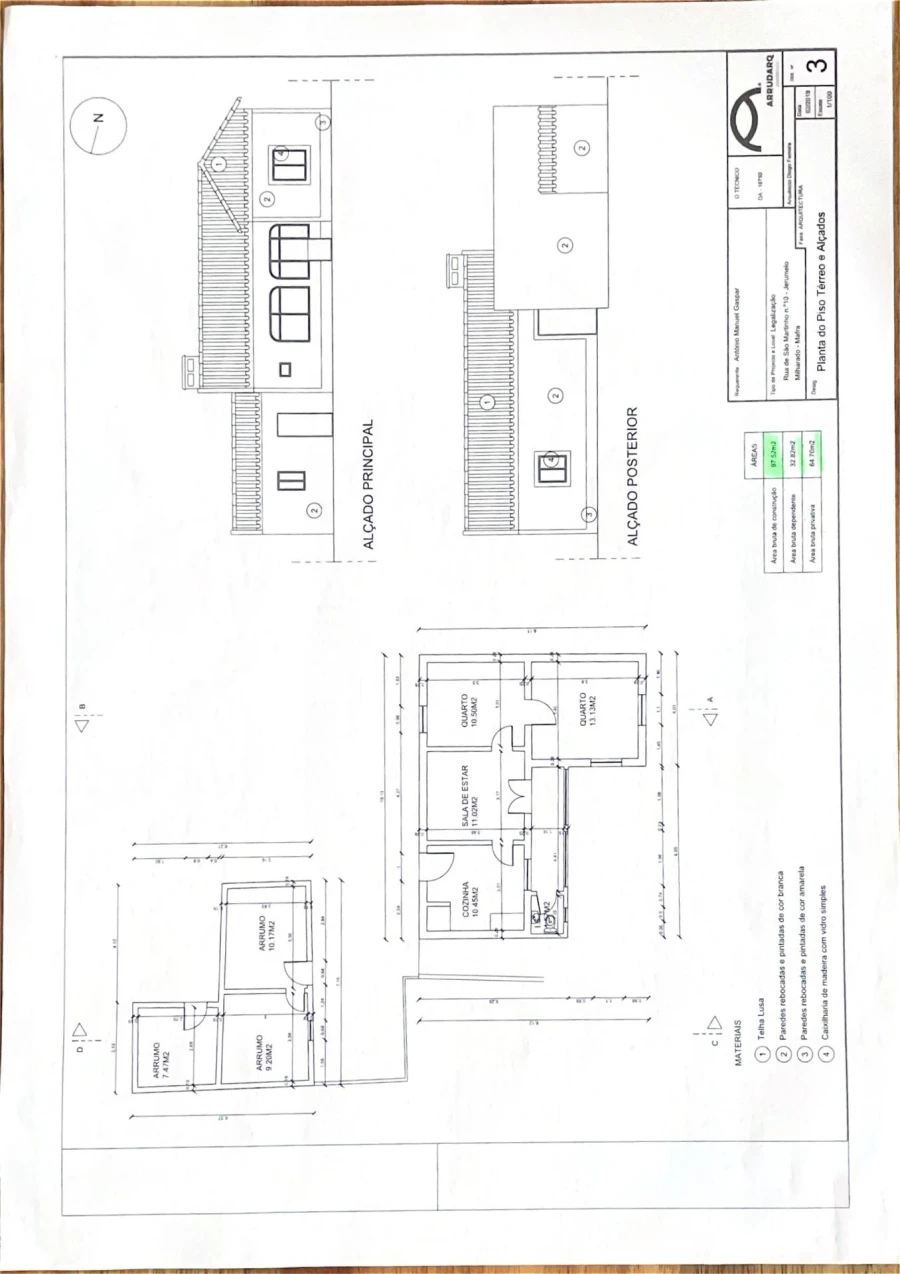 Moradia T3 para Venda em Sapataria Foto 44