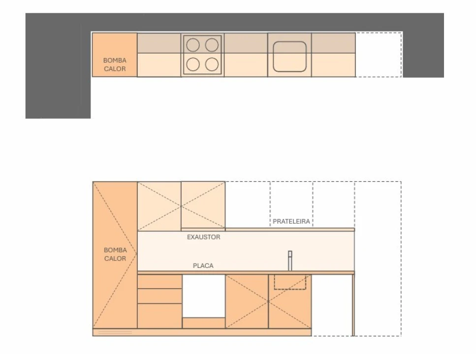 Apartamento T2 para Venda em Matosinhos e Leça da Palmeira Planta 2