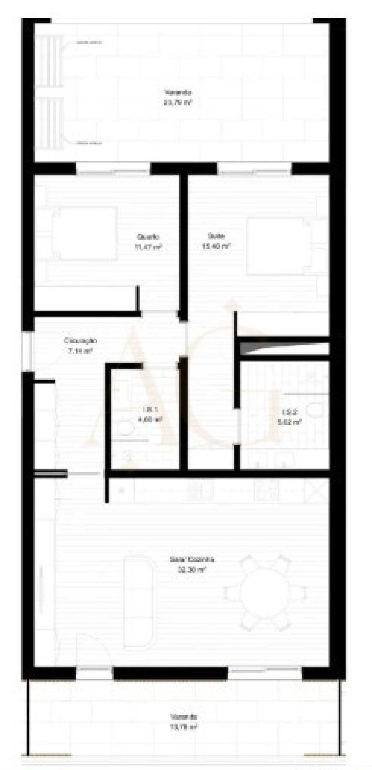 Apartamento T2 para Venda em Portimão Foto 13