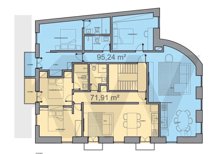 Apartamento T3 para Venda em Oeiras e São Julião da Barra, Paço de Arcos e Caxias Foto 18
