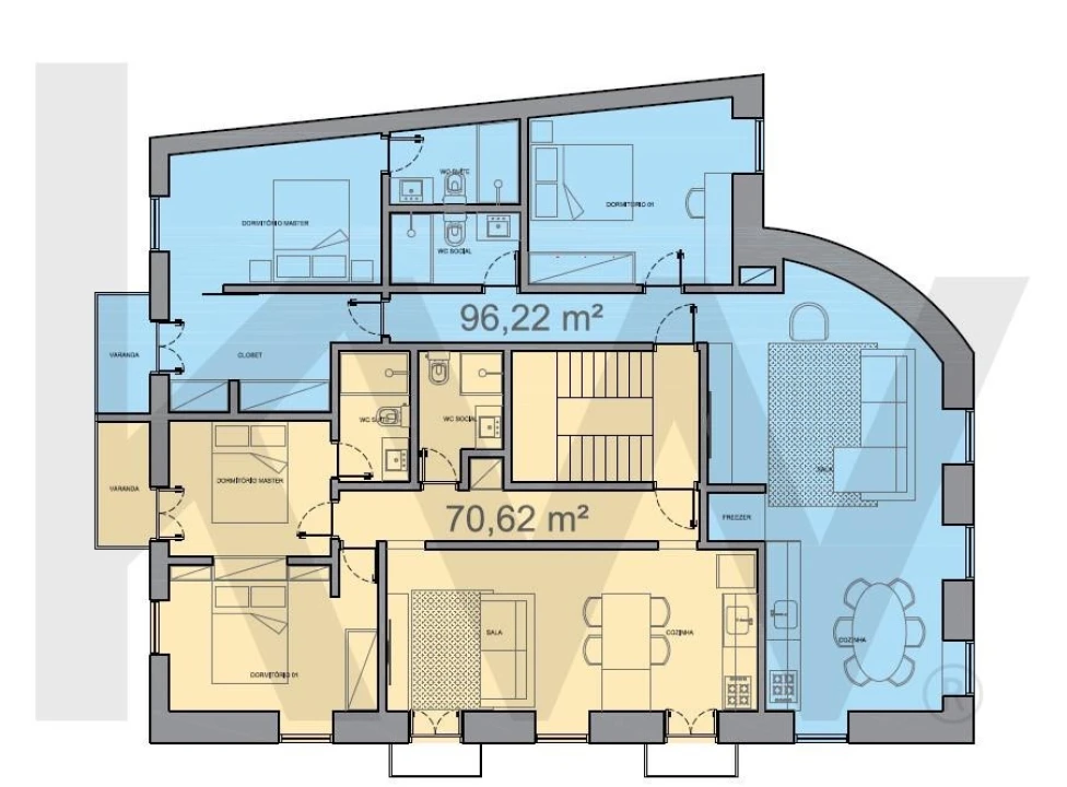 Apartamento T2 para Venda em Oeiras e São Julião da Barra, Paço de Arcos e Caxias Foto 21