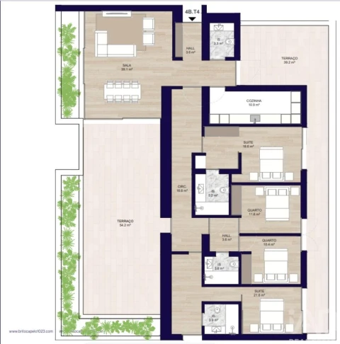 Apartamento T4 para Venda em Matosinhos e Leça da Palmeira