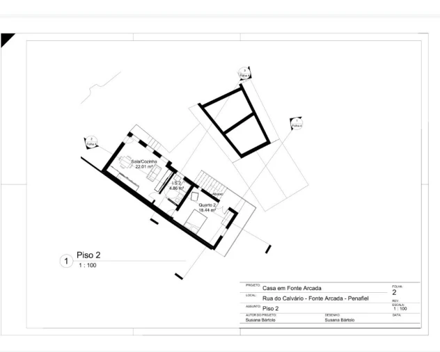 Moradia T2 para Venda em Fonte Arcada Foto 19