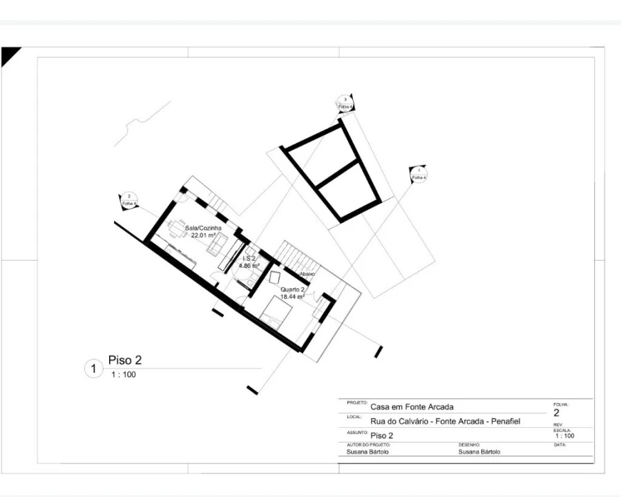 Moradia T2 para Venda em Fonte Arcada Foto 19