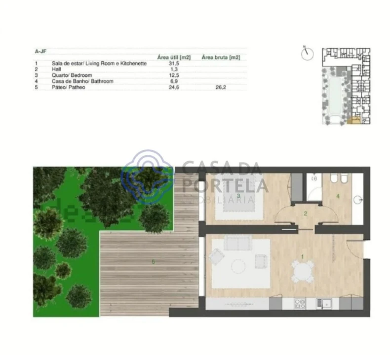 Apartamento T1 para Venda em Campanhã Foto 35