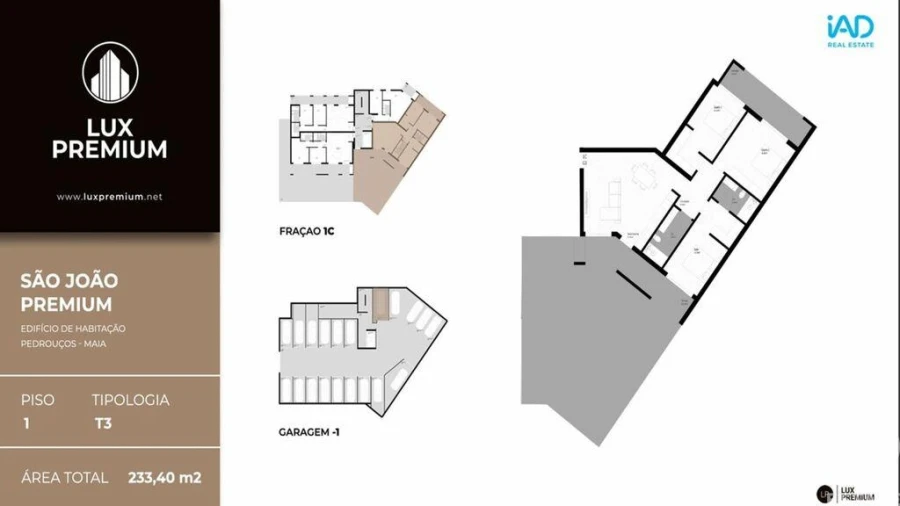Apartamento T3 para Venda em Pedrouços Foto 10