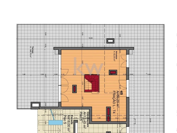 Apartamento T4 para Venda em Montijo e Afonsoeiro Planta 2