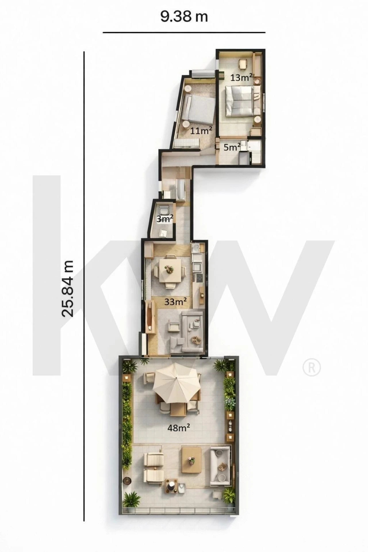 Apartamento T2 para Venda em Arroios Foto 23