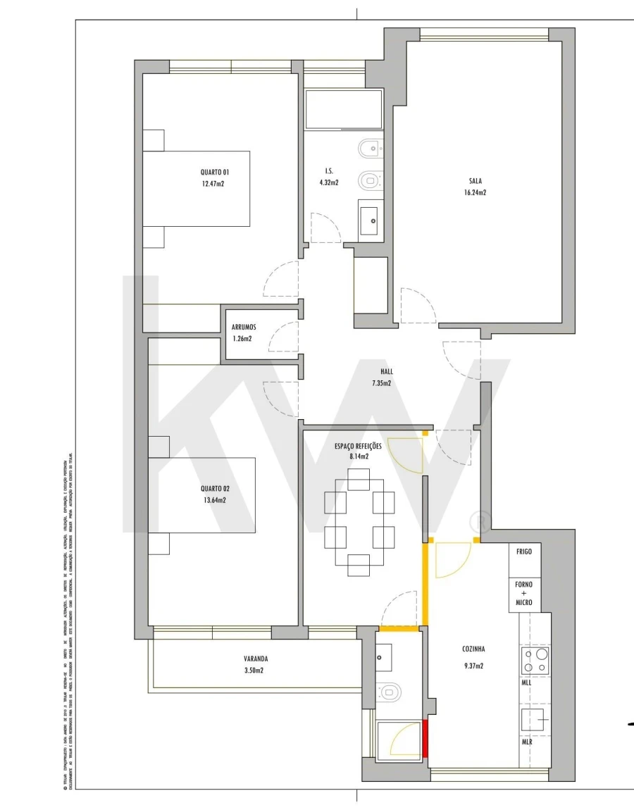 Apartamento T3 para Venda em Beato Foto 33