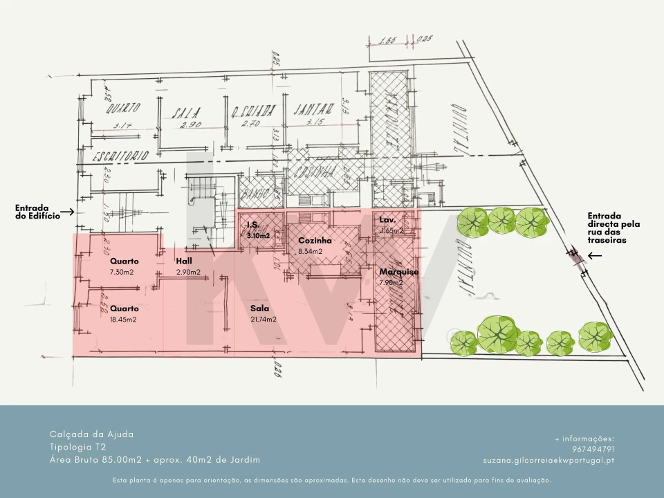 Apartamento T2 para Venda em Ajuda Foto 28