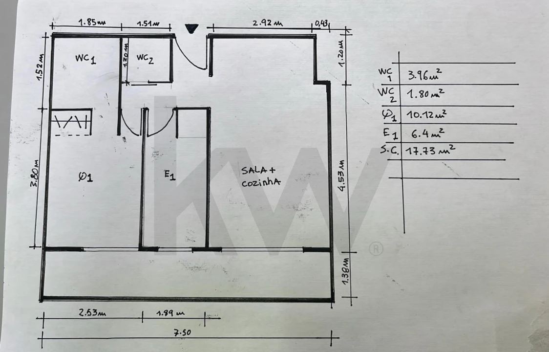 Apartamento T1 para Venda em Costa da Caparica Foto 15