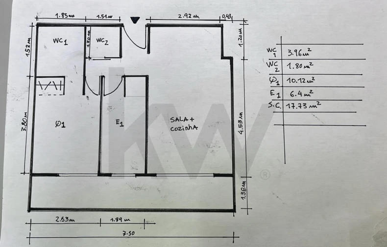 Apartamento T1 para Venda em Costa da Caparica Foto 15