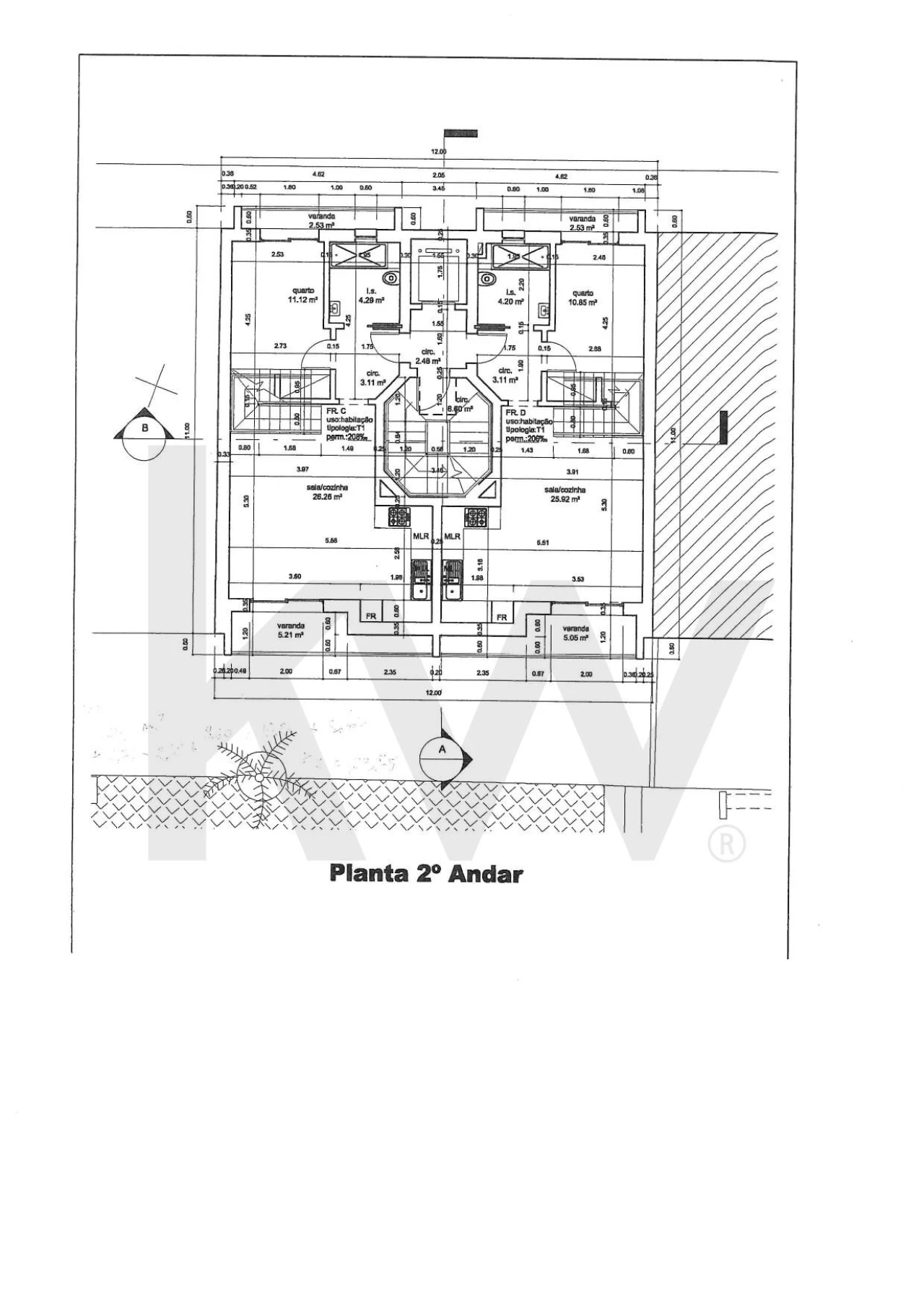Apartamento T3 para Venda em Altura Foto 3
