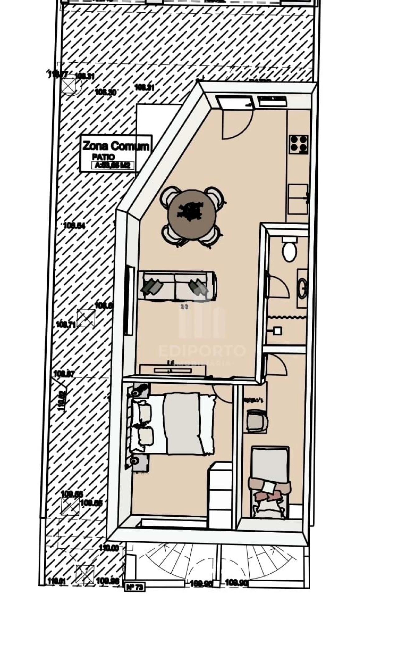 Moradia T2 para Venda em Rio Tinto Foto 13