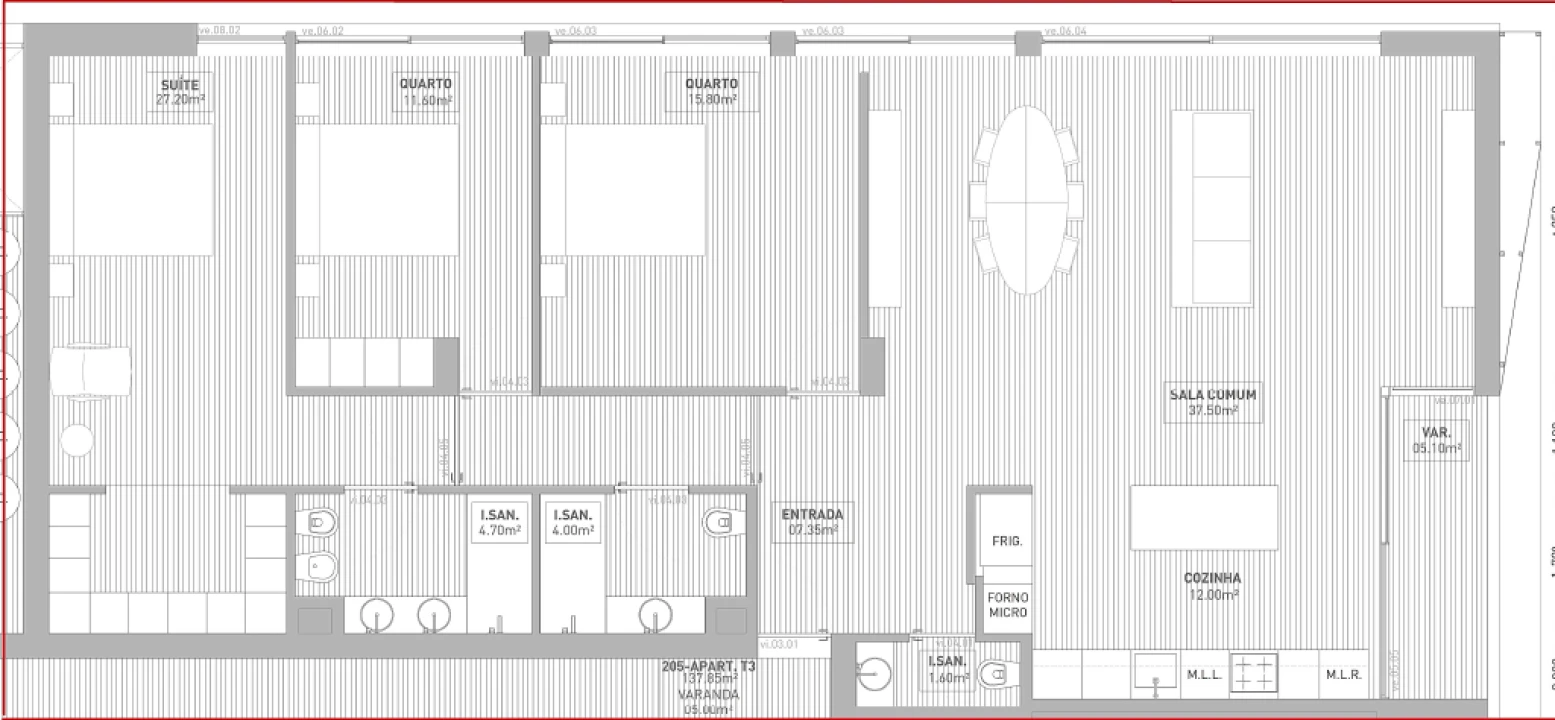 Apartamento T3 para Venda em Cidade da Maia Foto 27