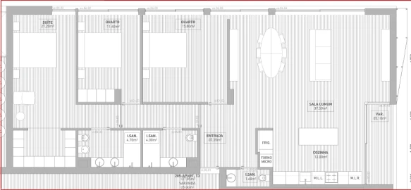 Apartamento T3 para Venda em Cidade da Maia