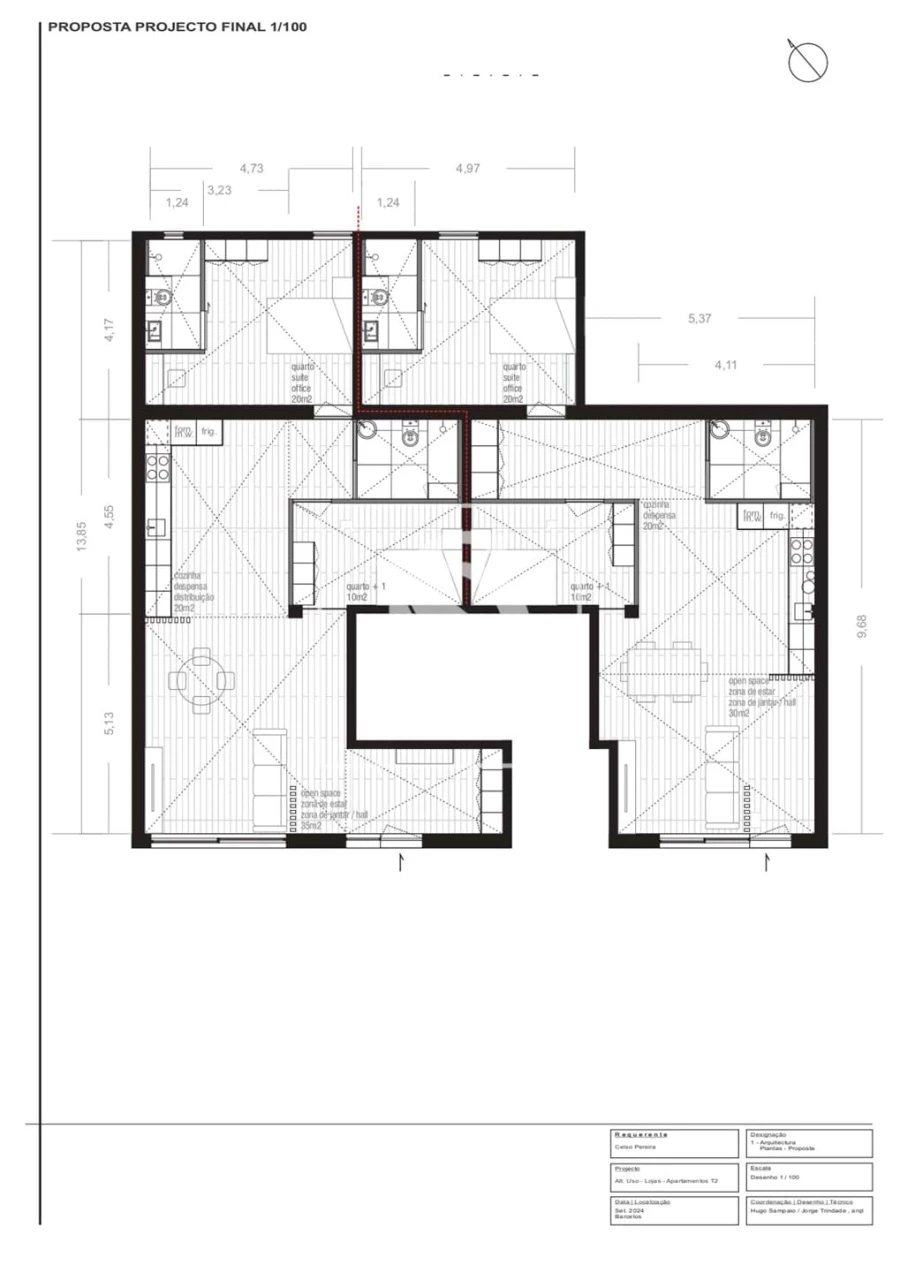 Apartamento T2 para Venda em Manhente Foto 22