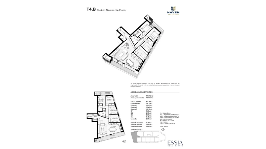 Apartamento T4 para Venda em Arcozelo Foto 11