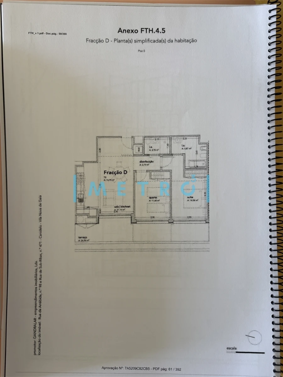 Apartamento T2 para Venda em Canidelo Foto 20