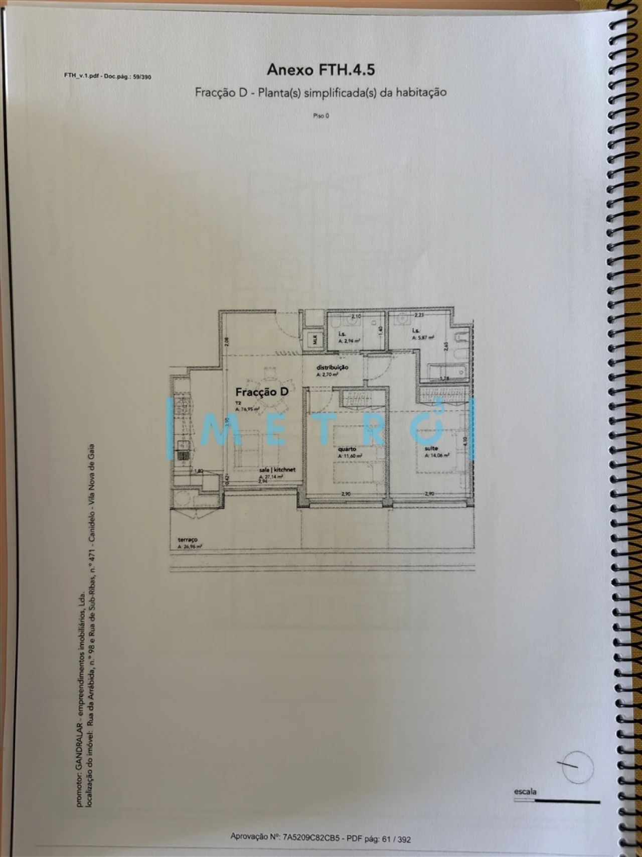 Apartamento T2 para Venda em Canidelo Foto 20