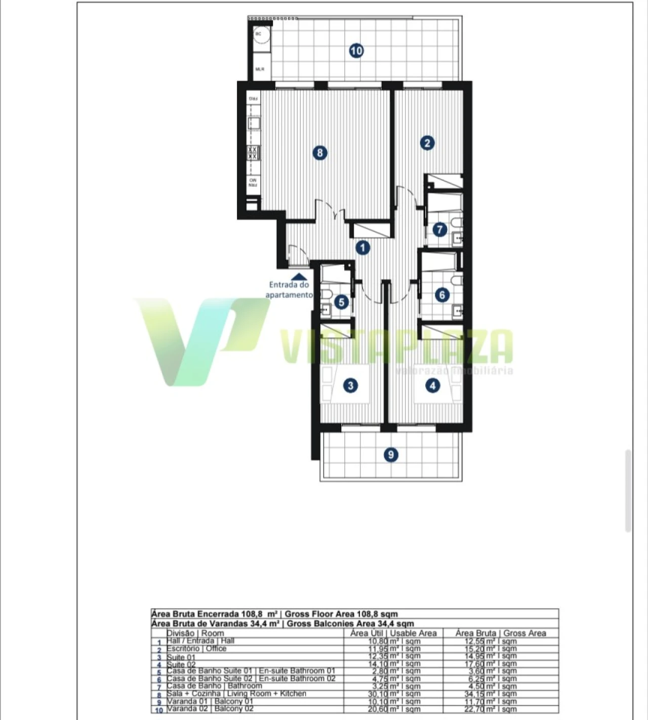 Apartamento T3 para Venda em Portimão Foto 35