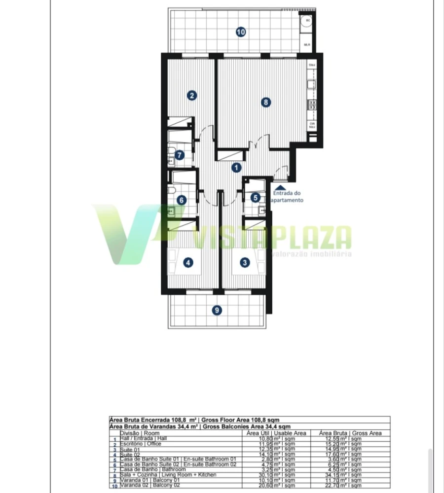 Apartamento T3 para Venda em Portimão Foto 36