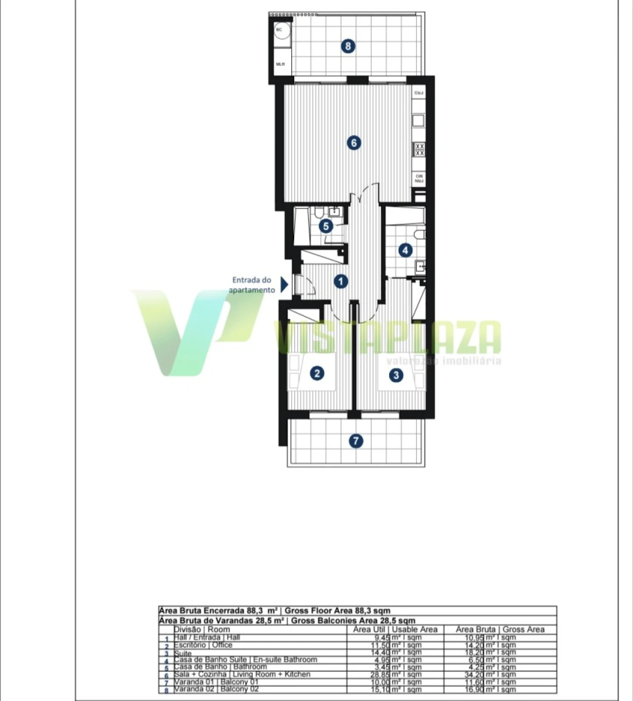 Apartamento T2 para Venda em Portimão Foto 36