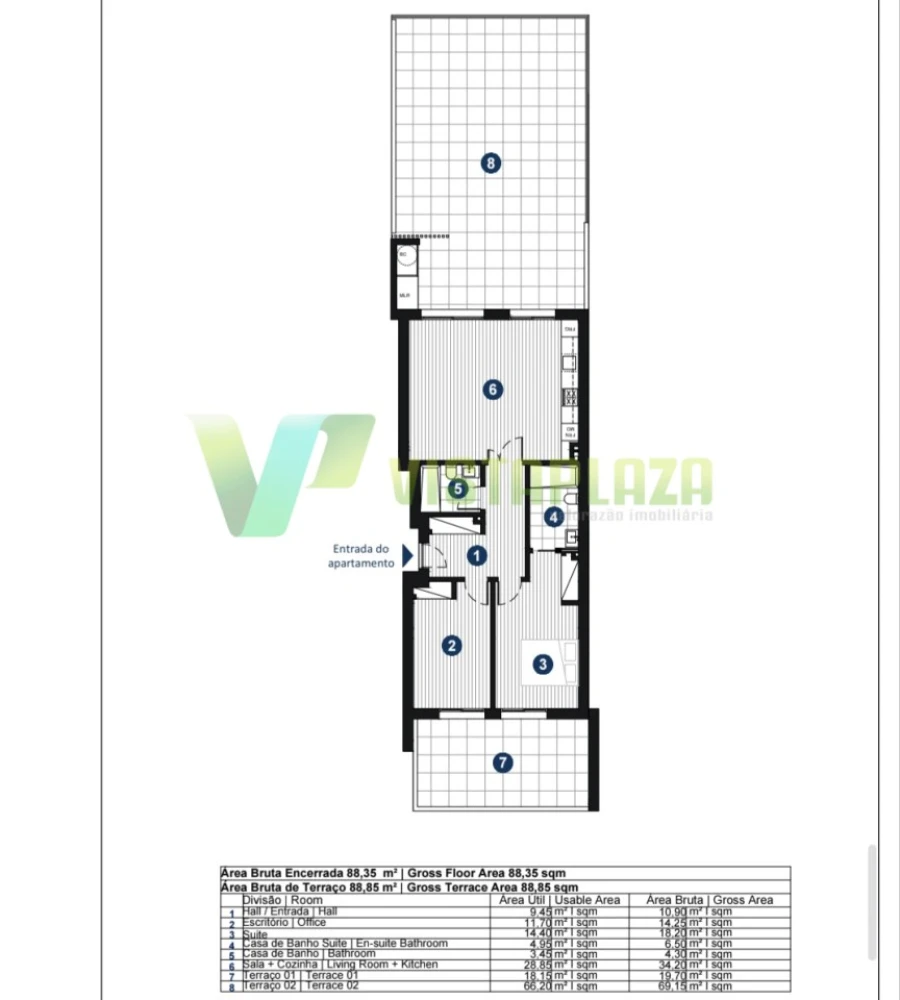 Apartamento T2 para Venda em Portimão Foto 36