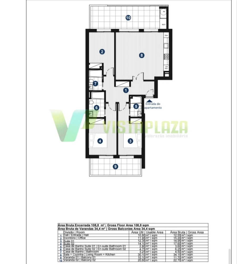Apartamento T3 para Venda em Portimão Foto 36