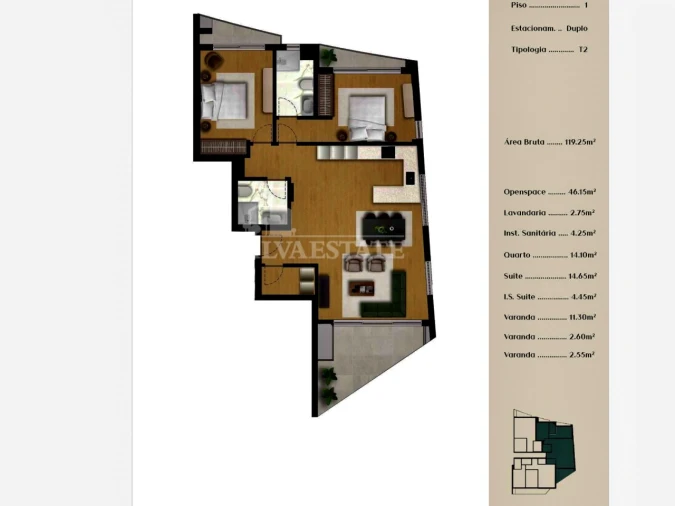 Apartamento T2 para Venda em Ponta do Sol Foto 9