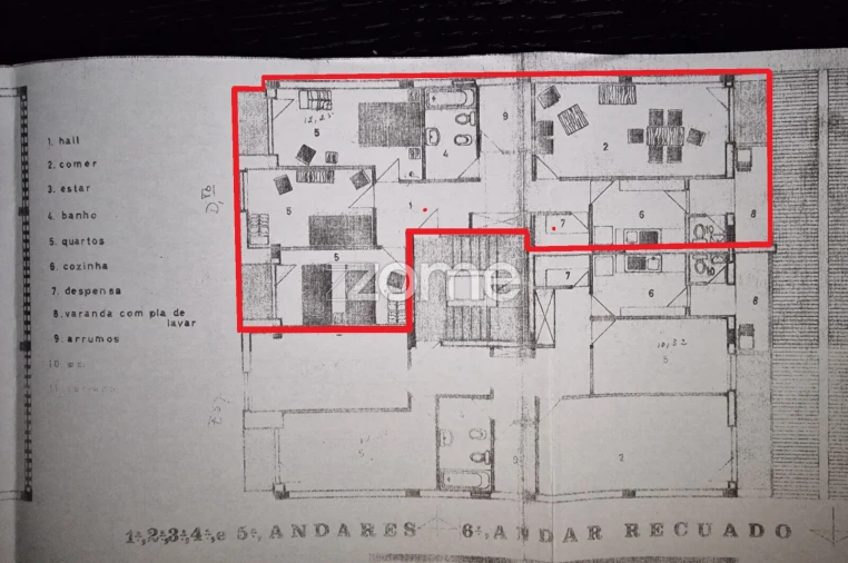 Apartamento T3 para Arrendamento em Braga (São José de São Lázaro e São João do Souto) Foto 29