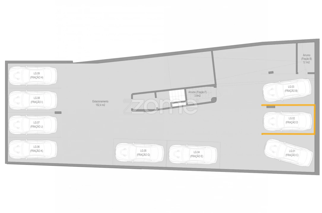 Apartamento T1 para Venda em Paranhos Foto 7
