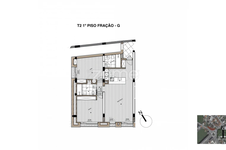 Apartamento T2 para Venda em Paços de Ferreira Foto 6