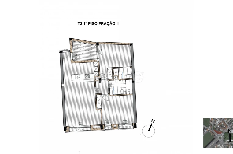 Apartamento T2 para Venda em Paços de Ferreira Foto 24