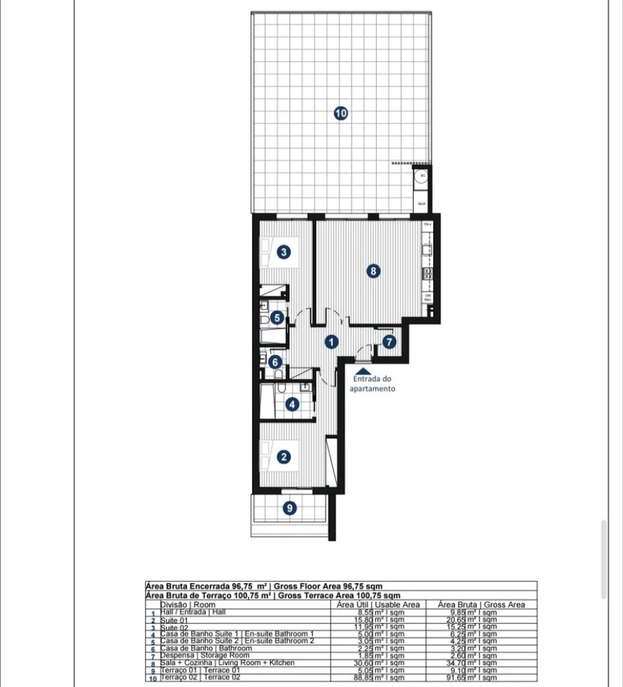 Apartamento T2 para Venda em Portimão Foto 37