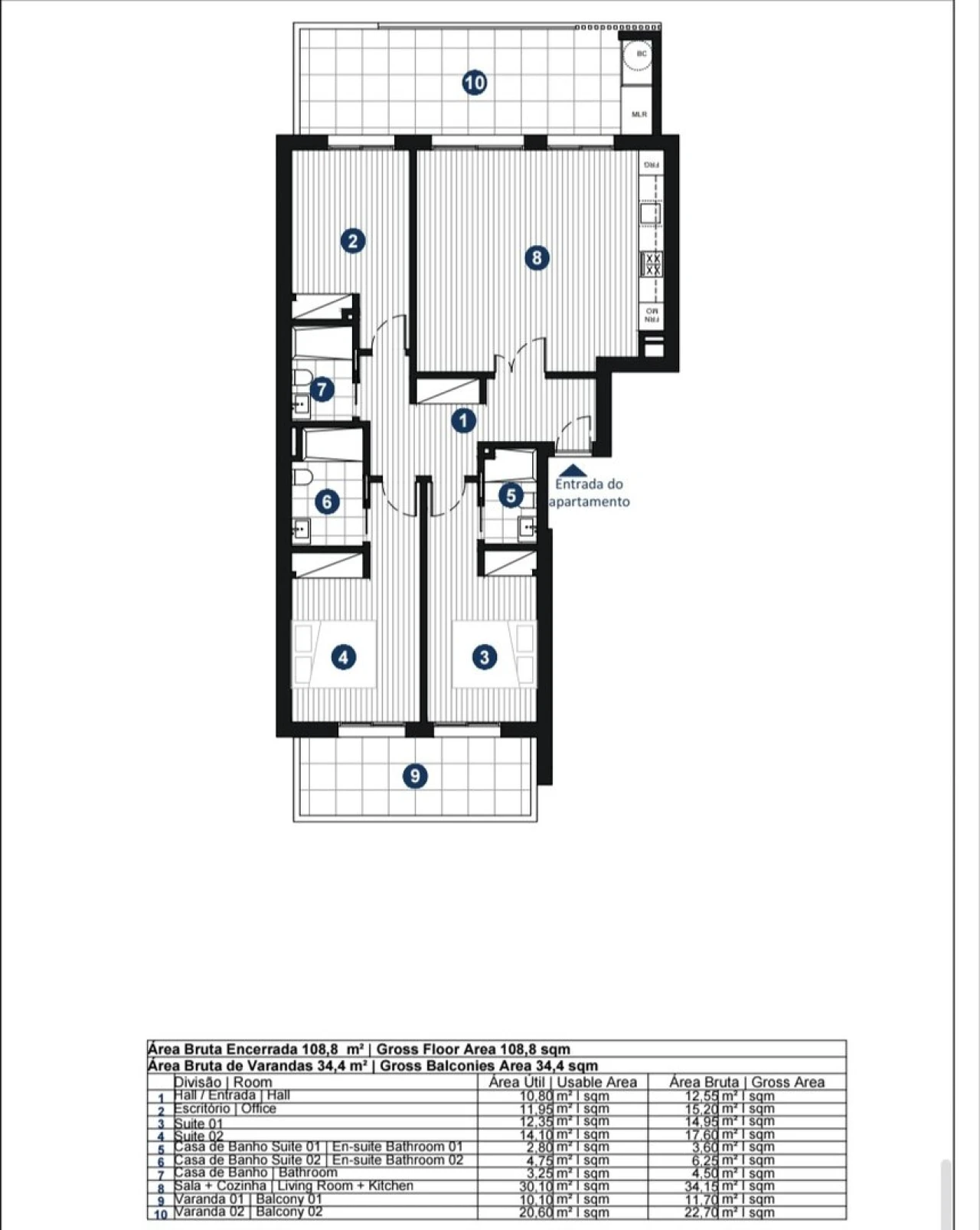 Apartamento T3 para Venda em Portimão Foto 36