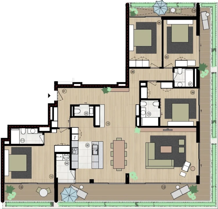 Apartamento T4 para Venda em Matosinhos e Leça da Palmeira Foto 18