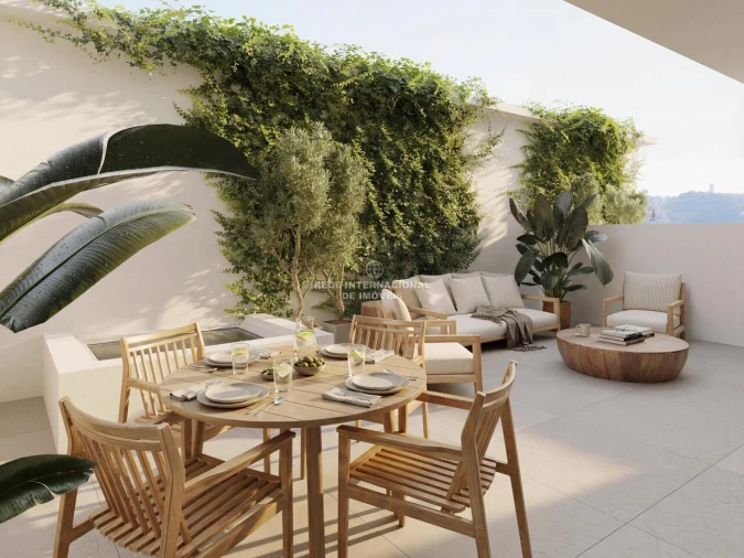 Apartamento T2 para Venda em Ajuda Foto 2