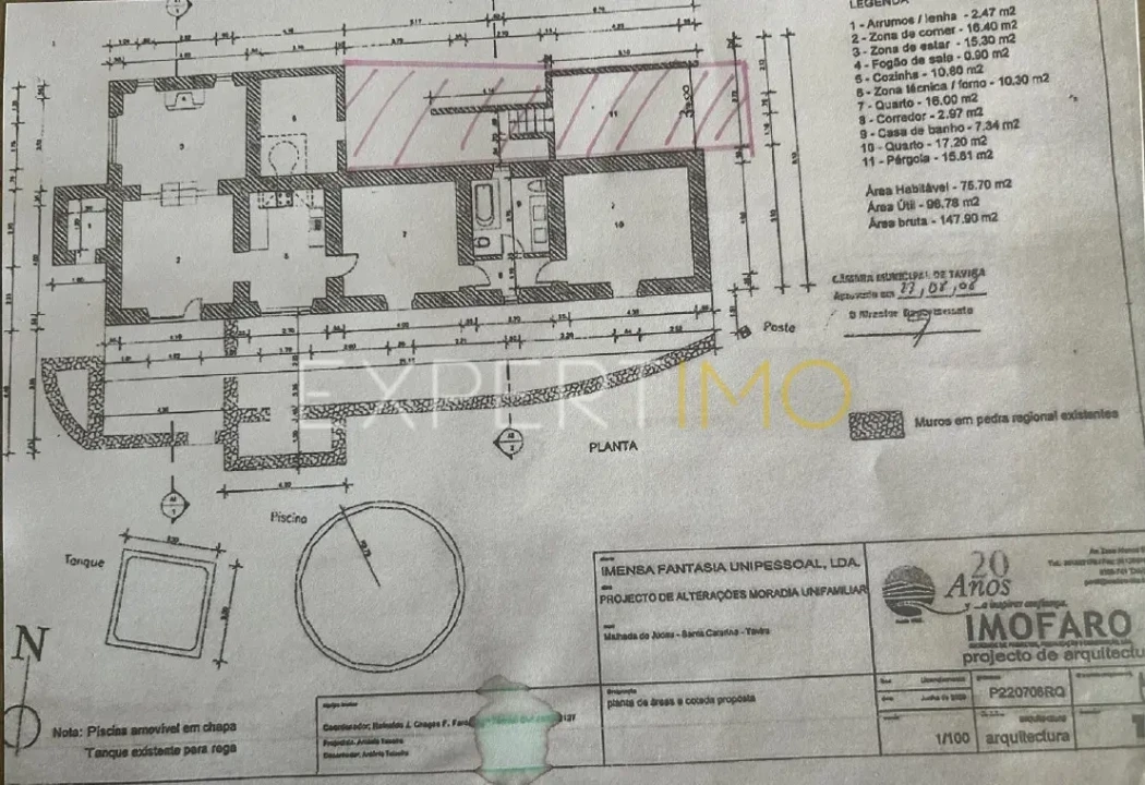 Moradia T2 para Venda em Santa Catarina da Fonte do Bispo Foto 48