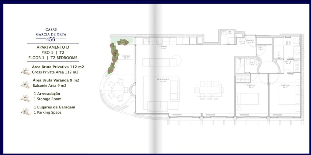 Apartamento T2 para Venda em Aldoar, Foz do Douro e Nevogilde Foto 11