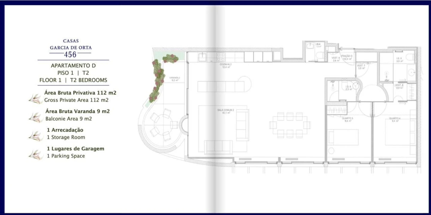Apartamento T2 para Venda em Aldoar, Foz do Douro e Nevogilde Foto 11