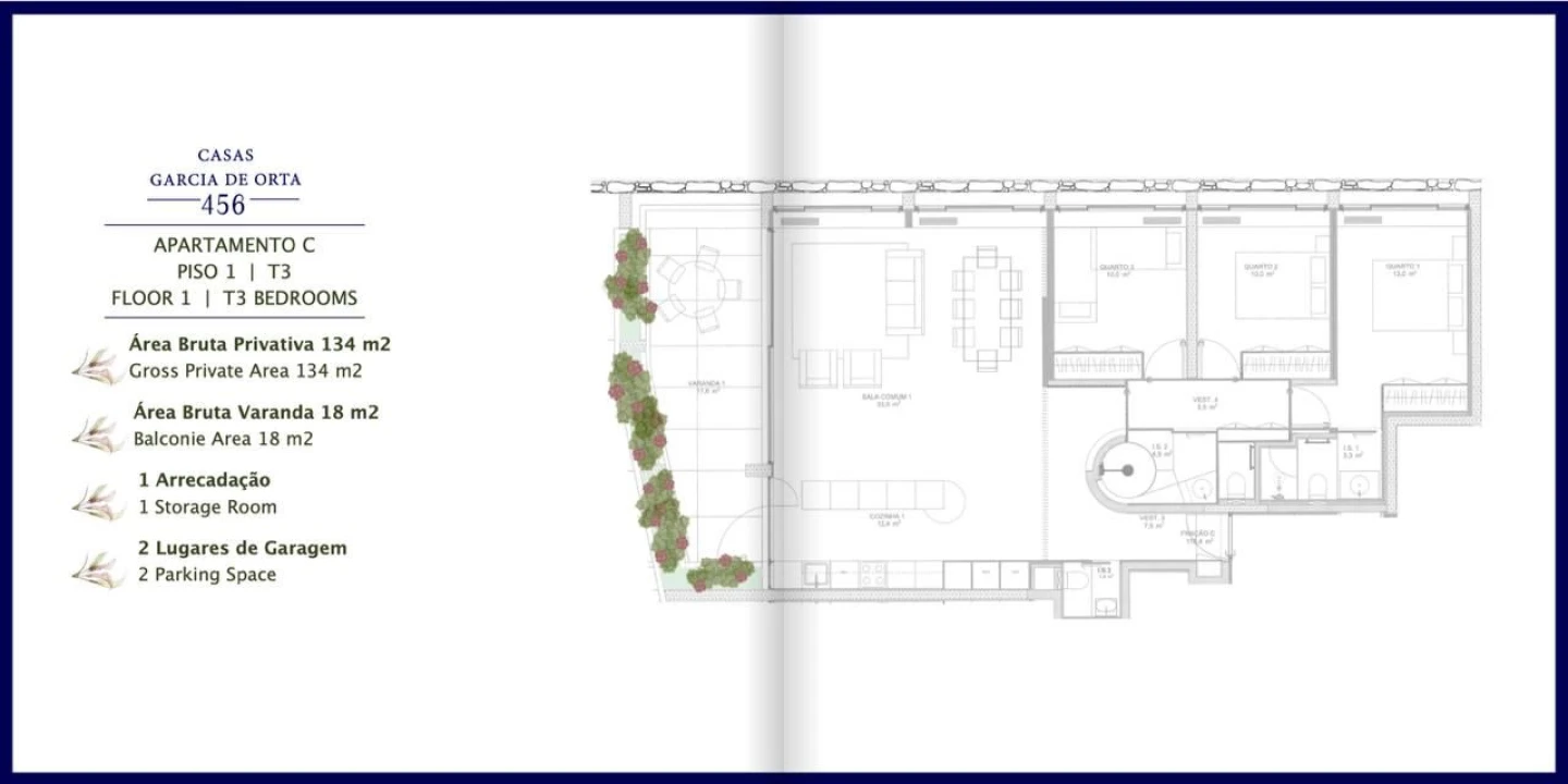 Apartamento T3 para Venda em Aldoar, Foz do Douro e Nevogilde Foto 11