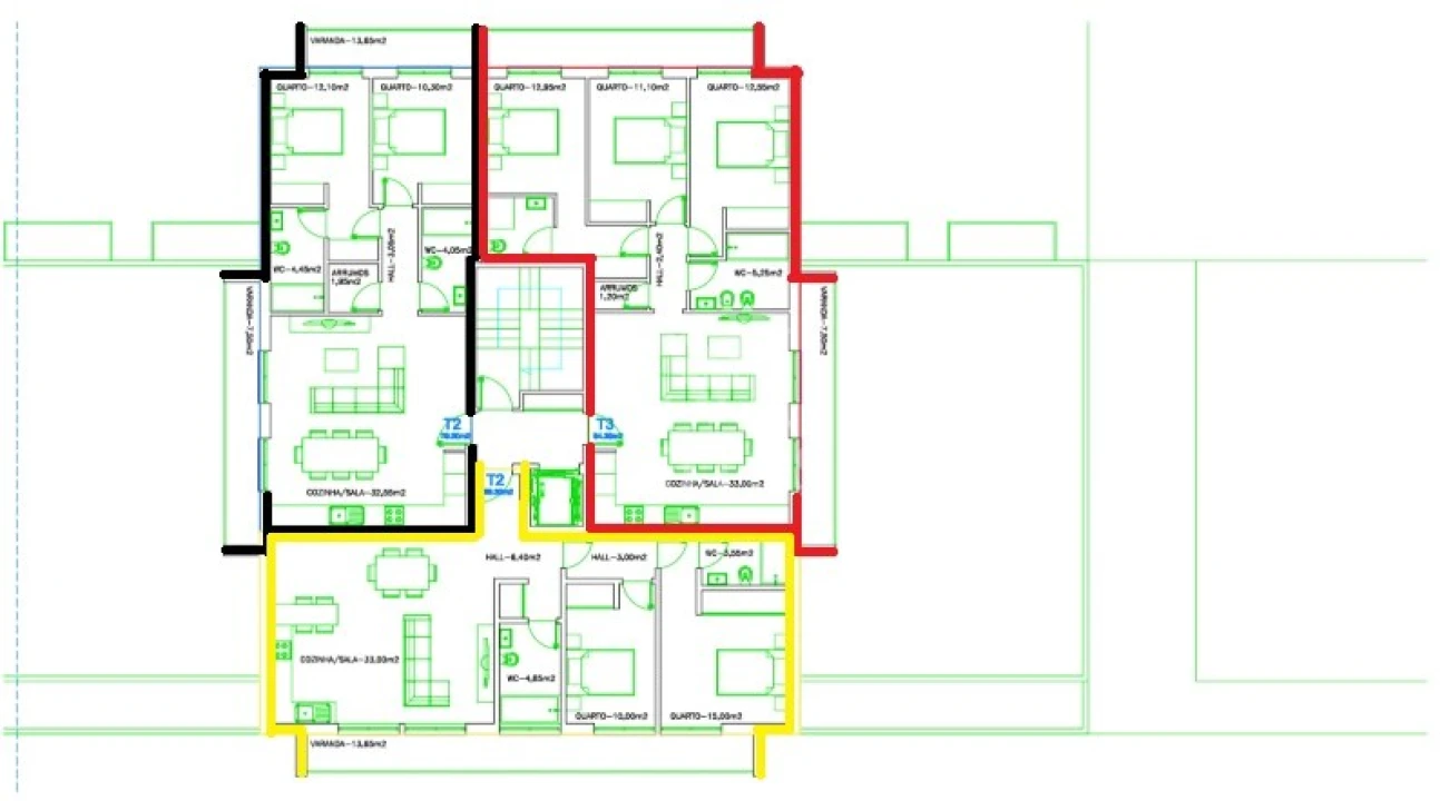 Apartamento T3 para Venda em Areosa Foto 5