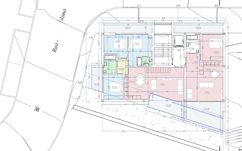 Apartamento T3 para Venda em Alcantarilha e Pêra Planta 1