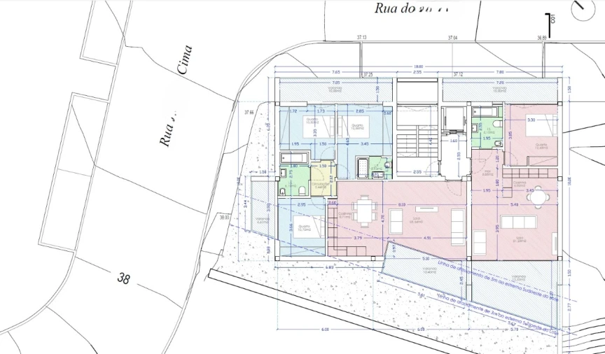 Apartamento T3 para Venda em Alcantarilha e Pêra Planta 2