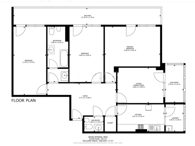 Apartamento T3 para Venda em Costa da Caparica Foto 47
