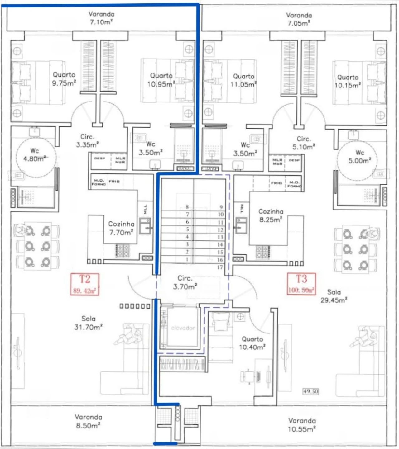 Apartamento T2 para Venda em Fernao Ferro Foto 12