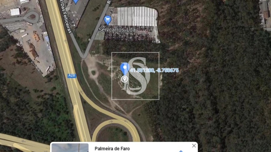 Terreno para Venda em Palmeira de Faro e Curvos