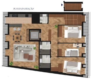 Apartamento T3 para Venda em Cedofeita, Santo Ildefonso, Sé, Miragaia, São Nicolau e Vitória